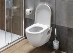 AQUALINE DONA WC sedátko, Soft Close, bílá FD121 - Aqualine