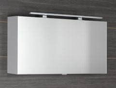 SAPHO CLOE galerka s LED osvětlením 100x50x18cm, bílá CE100-0030 - Sapho