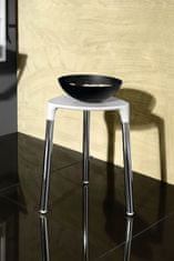 Gedy YANNIS koupelnová stolička 37x43,5x32,3cm, bílá 217202 - Gedy