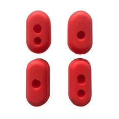 eWheel Těsnící gumičky pro koloběžky Xiaomi (sada), červená