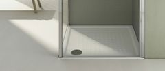 Gsi Keramická sprchová vanička, čtverec 80x80x4,5cm, bílá ExtraGlaze 438411 - GSI