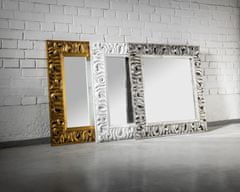SAPHO ZEEGRAS zrcadlo ve vyřezávaném rámu 90x90cm, stříbrná IN401 - Sapho