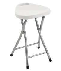 Gedy Koupelnová stolička 30x46,5x29,3cm, bílá CO75 - Gedy