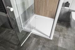 AQUALINE AMICO sprchové dveře výklopné 820-1000x1850mm, čiré sklo G80 - Aqualine