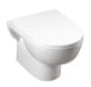 AQUALINE MODIS závěsná WC mísa, 36x52cm, bílá MD001 - Aqualine