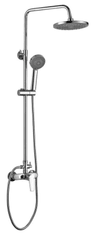 Bruckner BARON sprchový sloup s pákovou baterií, chrom 612.139.1 - Bruckner