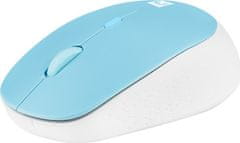 Natec Natec optická myš HARRIER 2/1600 DPI/Kancelářská/Optická/Bezdrátová Bluetooth/Světle modrá