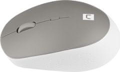 Natec Natec optická myš HARRIER 2/1600 DPI/Kancelářská/Optická/Bezdrátová Bluetooth/Bílá-šedá