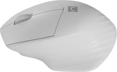 Natec Natec optická myš SISKIN 2/1600 DPI/Kancelářská/Optická/Pro praváky/Bezdrátová USB + Bluetooth/Bílá