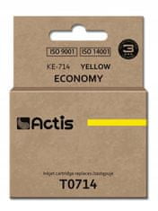 Actis Inkoust KE-714, alternativa Epson T0714, žlutý