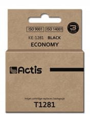 Actis Inkoust KE-1281, alternativa Epson T1281, černý