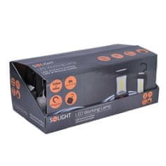 Solight  Pracovní LED svítilna 3W COB+3 SMD LED 120Lm 3x baterie AAA