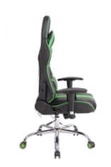 BHM Germany Kancelářská židle Jeri, černá / zelená