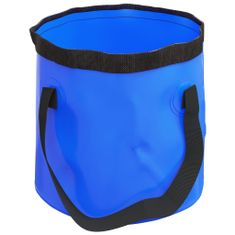 Greatstore Skládací kbelíky 2 ks modré 20 l PVC