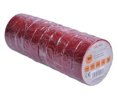 Solight Izolační páska 15mm x 0,13mm x 10m, červená AP01R