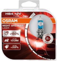Osram OSRAM HB4 Night breaker LASER plus 150procent 9006NL-HCB 51W 12V duobox