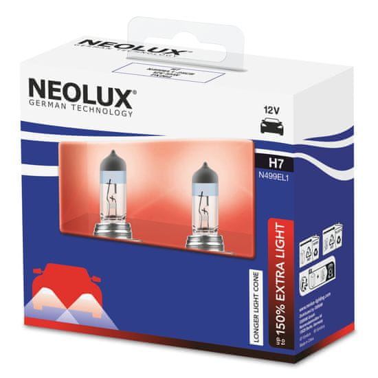 NEOLUX NEOLUX H7 12V 55W PX26d Extra Light plus 130procent 2ks N499EL1-2SCB