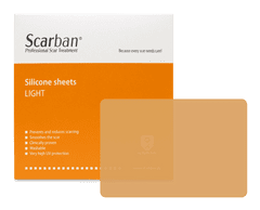 SCARBAN Light 10 x 15 cm - silikonová náplast na jizvy