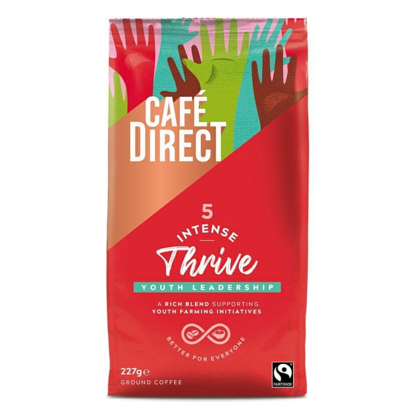Levně Cafédirect mletá káva Intense s tóny kakaa 227 g