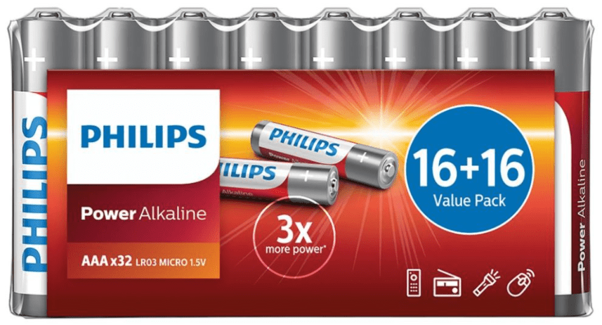 Levně Philips LR03P32FV/10 baterie AAA Power Alkaline