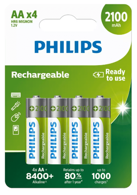 Levně Philips R6B4A210/10 baterie AA Rechargeables