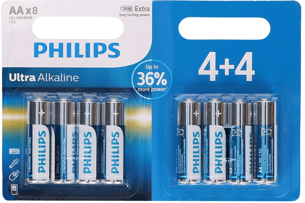 Levně Philips LR6E8B/10 baterie AA Ultra Alkaline