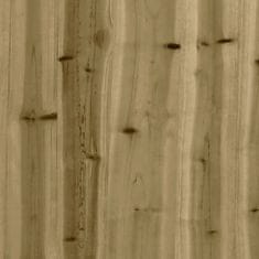 Vidaxl Zahradní truhlík 50 x 50 x 50 cm impregnované borové dřevo