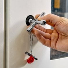 Knipex 00 11 03 Klíč na rozvodné skříně Pro běžné skříně a systémy zavírání