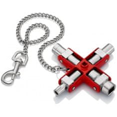 Knipex 00 11 06 Univerzální klíč Pro běžné skříně a systémy zavírání