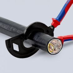 Knipex 95 32 320 Kleště na kabely (princip rohatky se západkou, 3rychlostní)