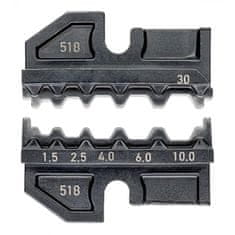 Knipex 97 49 30 Lisovací profil Pro neizolované kabelové spojky