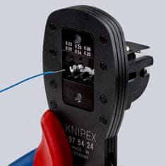 Knipex 97 54 27 Lisovací kleště na miniaturní konektory Paralelní lisování Pro konektory MQS