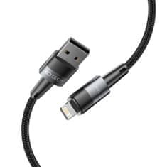 Tech-protect Ultraboost kabel USB / Lightning 12W 2.4A 25cm, šedý