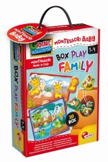 Lisciani MONTESSORI BABY BOX PLAY FAMILY - Vkládačka mláďátka
