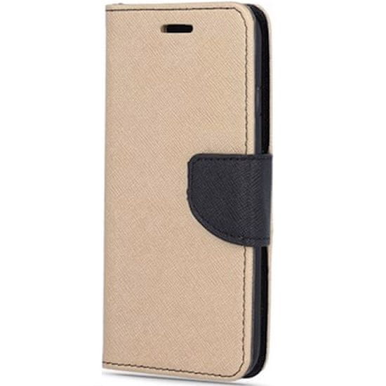 Telone Magnetické pouzdro Fancy pro Samsung Galaxy S22 Ultra - Zlatá KP15879