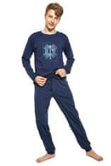 Cornette Chlapecké pyžamo 998/42 Chip, tmavě modrá, 188/XL