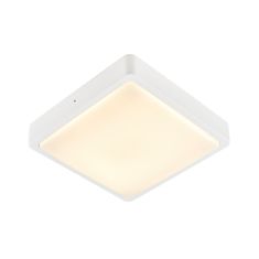 SLV BIG WHITE AINOS SQUARE Outdoor, nástěnné a stropní LED svítidlo, bílé, spínač CCT 3000/4000K 1003449