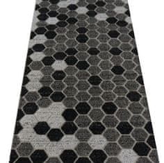 Berfin Dywany Kusový koberec Lagos 1675 Dark Grey (Silver) 60x100