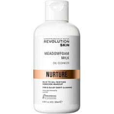Revolution Skincare Odličovač make-upu Nurture Meadowfoam Milk (Oil Cleanser) 200 ml
