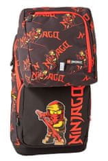LEGO Bags Ninjago Red Optimo - školní batoh, 3 dílný set