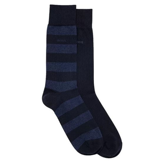 Hugo Boss 2 PACK - pánské ponožky BOSS 50467712-467