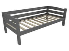eoshop Dětská postel ELIŠKA "DP 010" (Barva dřeva: barva šedá, Rozměr: 80 x 200 cm)