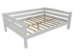 eoshop Dětská postel DP 010 XL (Barva dřeva: barva bílá, Rozměr: 120 x 200 cm)