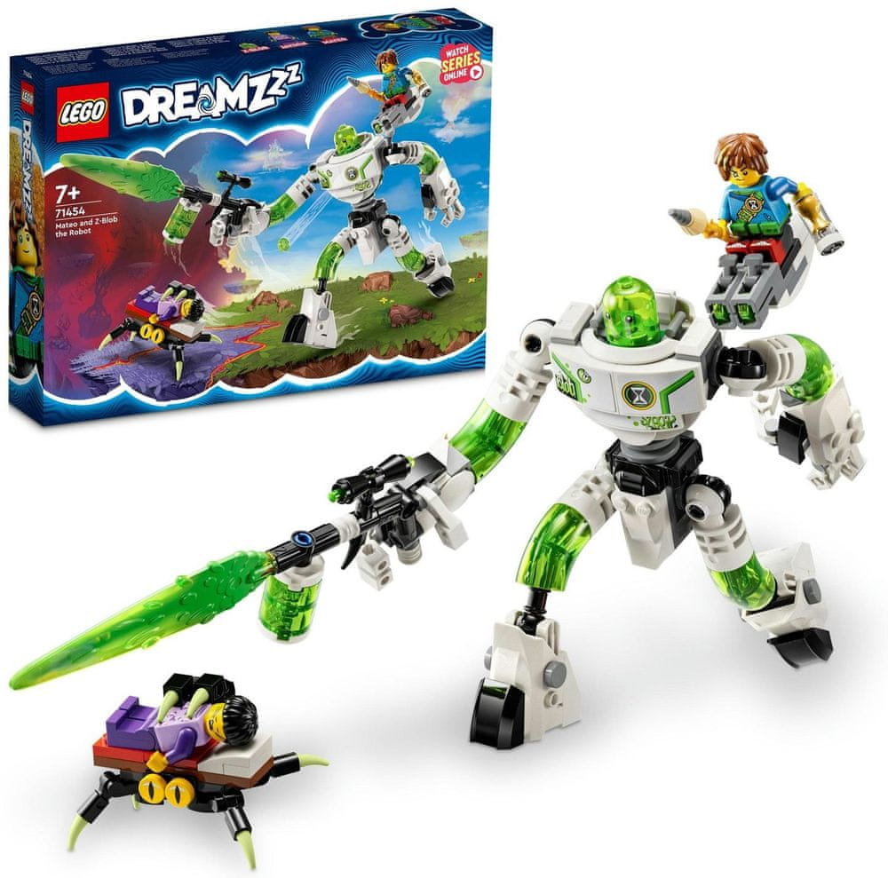 Levně LEGO DREAMZzz 71454 Mateo a robot Z-Blob