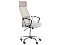 Beliani Kancelářská židle béžová PIONEER