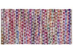 Beliani Pestrý bavlněný koberec 80x150 cm ARAKLI