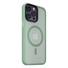 Next One MagSafe Mist Shield Case for iPhone 14 Pro Max IPH-14PROMAX-MAGSF-MISTCASE-PTC - pistáciová