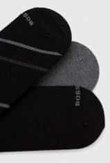 Hugo Boss 3 PACK - pánské ponožky BOSS 50495977-001 (Velikost 39-42)