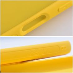 FORCELL Obal / kryt na Samsung Galaxy A33 5G kožený žlutý - Forcell LEATHER