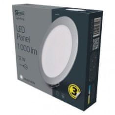 Emos ZD1232 LED podhledové svítidlo PROFI stříbrné, 17,5 cm, neutrální bílá 1540121270